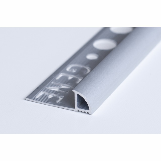 KAKELLIST I ALUMINIUM 8 MM 2500 MM MATT/SILVER