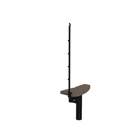 Fontanot Spin SP 010 A - Extra steg trapp Svart / Mörk alm