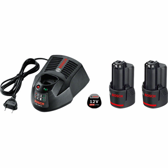 BATTERISET 12V 2X3AH M LADER | Beijerbygg Byggmaterial
