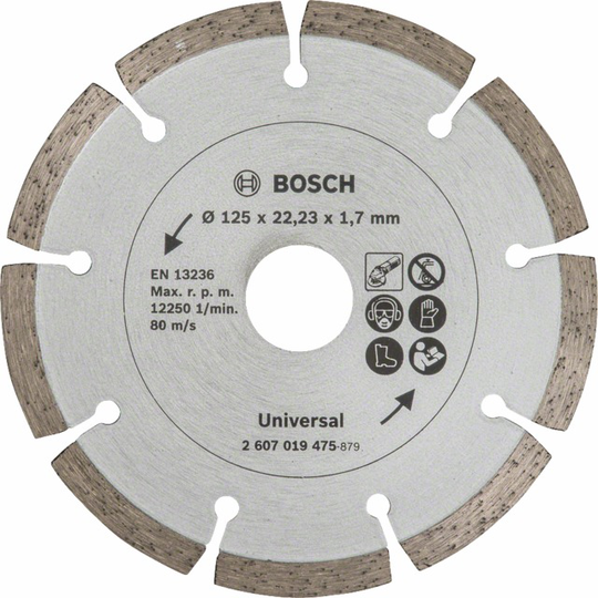 DIAMANTKAPSKIVA UNIV 125MM PL RÖD | Beijerbygg Byggmaterial
