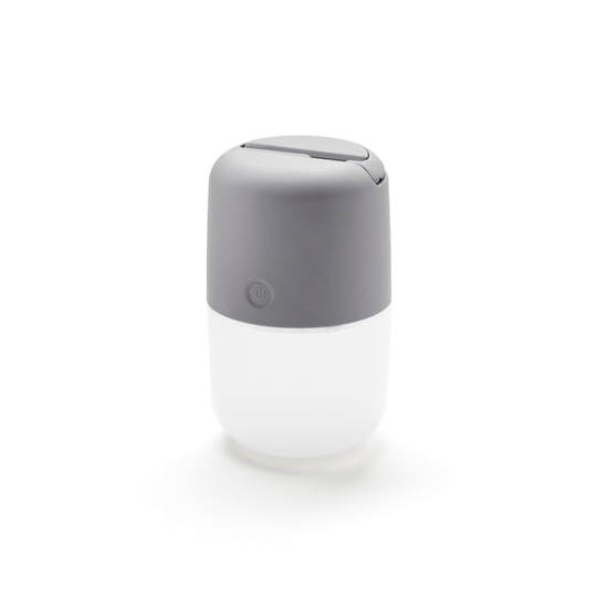 solcell/USB-lampa Konstsmide Assisi LED Grå