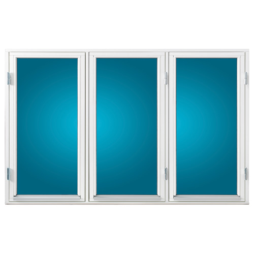 Sidohängt 3-bågar Tradition 17, 11, Isolerglas plus 1,2