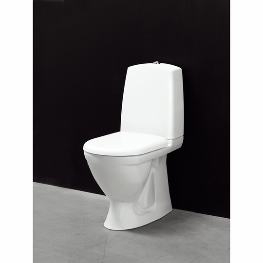 WC-STOL 9085 S-VATTENLÅS VIT HÅRD SITSS | Beijerbygg Byggmaterial