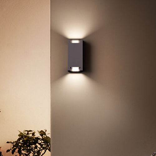 Vägglampa Philips Trowel GU10 Mörkgrå