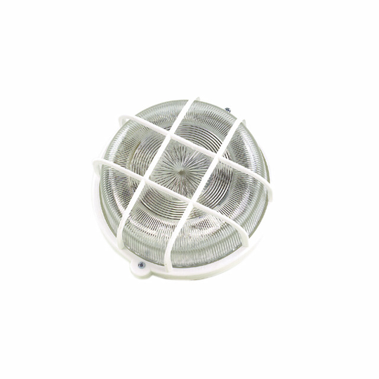 GALLERARMATUR 100W VIT RUND IP44 | Beijerbygg Byggmaterial