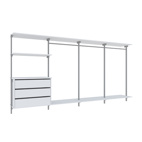 Bas Inredning Mix 2800 mm - För 4 dörrar