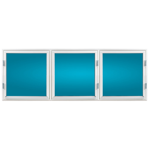 Sidohängt 3-bågar Tradition 19, 8, Isolerglas plus 1,2