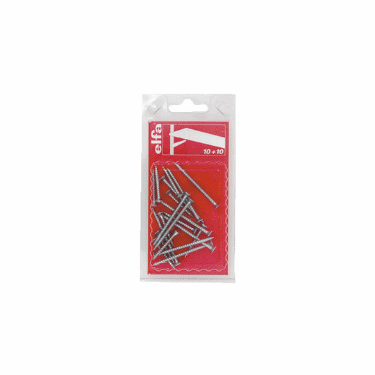 KONSOLSKRUV 10+10-PACK