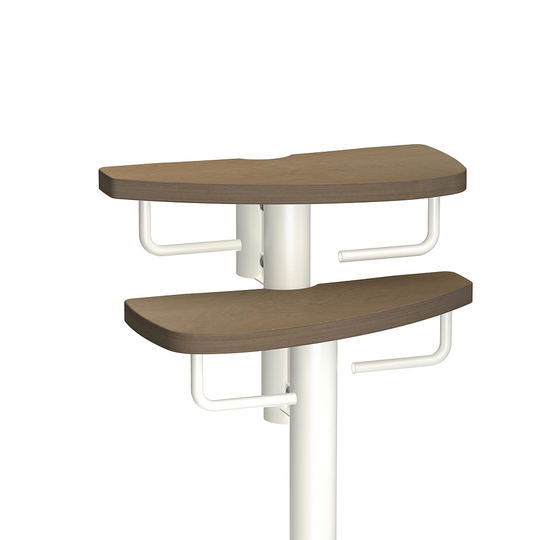 Fontanot trappa Spin SP Barnsäkerhetspinnar 288-351 cm, Vit