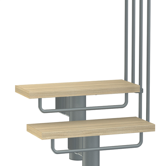Fontanot trappa Spin R Barnsäkerhetspinnar 225-303 cm, Grå, 75 cm