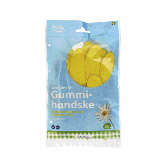 GUMMIHANDSKE FRIDA M