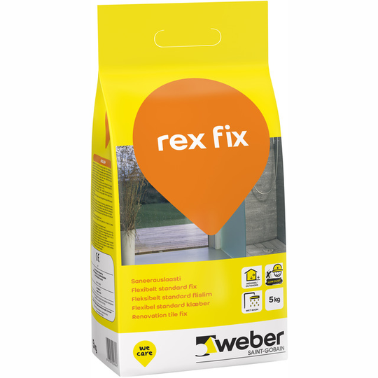 FÄSTMASSA REX FIX STD 5KG