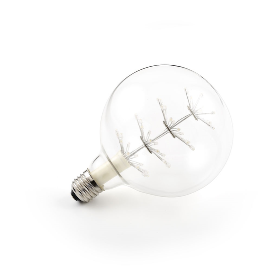 E27 klar varmvit 2100K 230V Konstsmide glödlampa LED klot