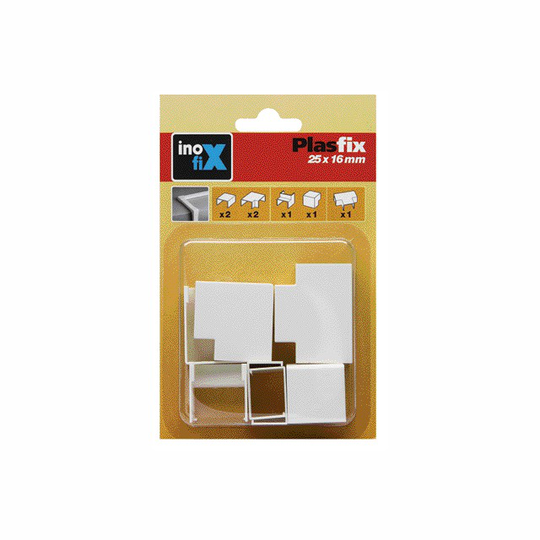 SKARV&HÖRN PLASFIX VIT 25X16