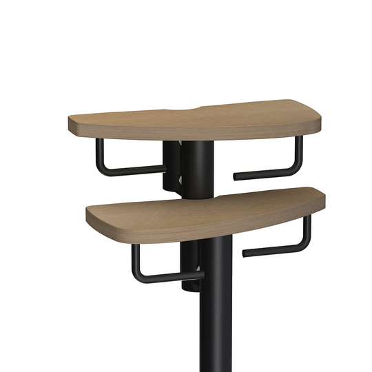 Fontanot trappa Spin SP Barnsäkerhetspinnar 288-351 cm, Svart