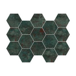 MOSAIK METAL SEAGREEN 30X30 NORDIC KAKEL