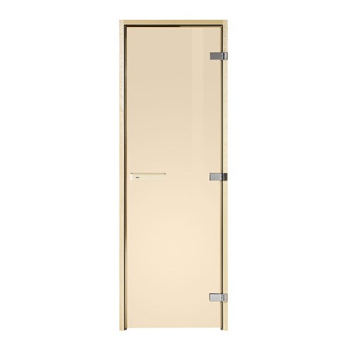 DGL bronsfärgat glas Tylö Bastudörr 8 x 19