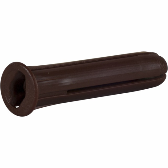 PLASTPLUGG BRUN 8X40MM 100ST