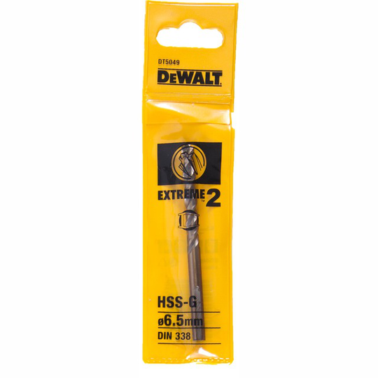 BORR HSS EXT2 6,5MM 1-PACK DT5049