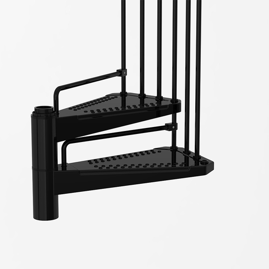 Fontanot trappa SKY 030 Barnsäkerhetspinnar Svart, 295-330 cm