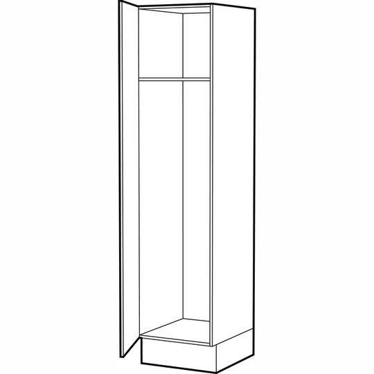 HÖGSKÅP S 8090 50CM STOMME EXKL LUCKA | Beijerbygg Byggmaterial