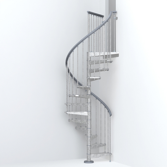Fontanot spiraltrappa Spin Z-T 030 - Trappa 336-376 cm, 140 cm