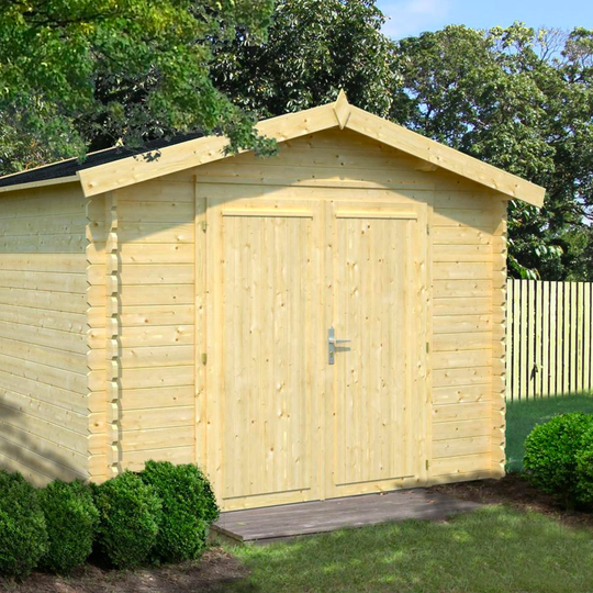 Förråd Ralf 7,6–9,9 m² 9,9 m², Takpapp