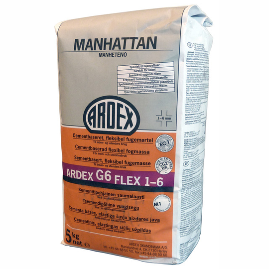 KAKELFOG G6 FLEX MANHATTAN 5KG