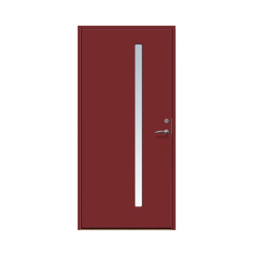 Enkeldörr till villa Hjärup 10 x 20, Vänsterhängd, Röd