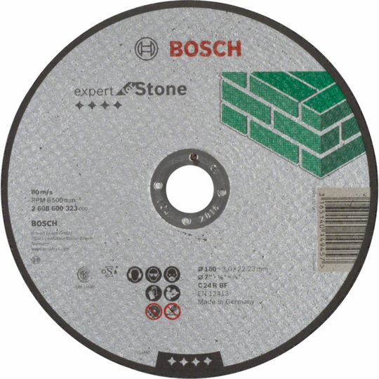 KAPSKIVA STEN RAK 180X3.0MM 1P | Beijerbygg Byggmaterial