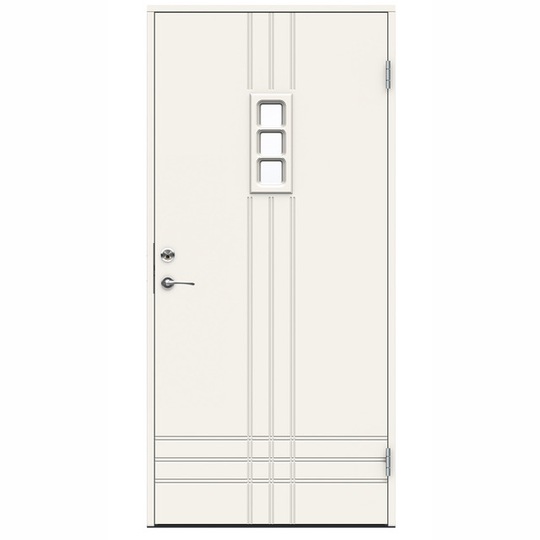 YTTERDÖRR BENGAL 9X21VÄ VIT | Beijerbygg Byggmaterial