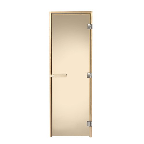DGB bronsfärgat glas Tylö Bastudörr 8 x 20
