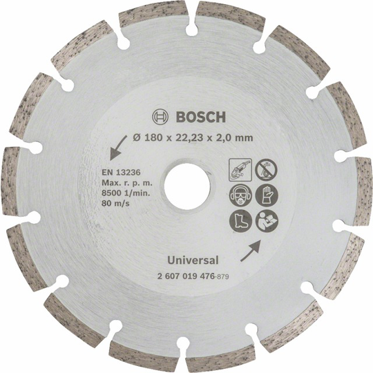 DIAMANTKAPSKIVA UNIV 180MM PL RÖD | Beijerbygg Byggmaterial