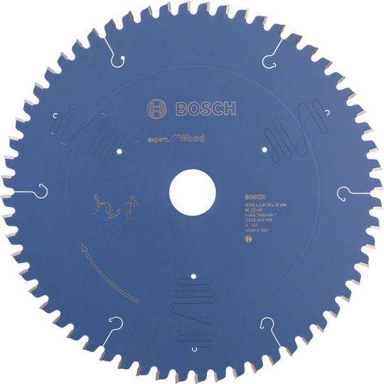CIRKELSÅGKLINGA EXP WOOD 250X30X2,4MM 60T | Beijerbygg Byggmaterial