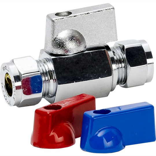 KULVENTIL MED VRED 10MM KLÄMKOPPLING | Beijerbygg Byggmaterial