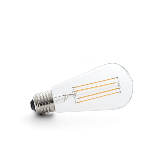 vintage 4W 230V Konstsmide Glödlampa LED E27 Liten, Klar, Orange