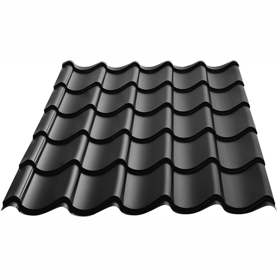 TAKPLÅT ROYAL SVART L=1300MM STÅL 0,55 | Beijerbygg Byggmaterial