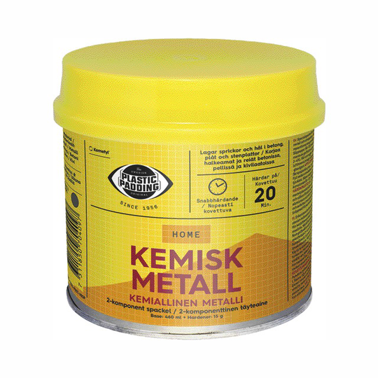 PLASTIC PADD KEMISK METALL