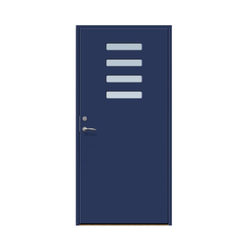 Enkeldörr till villa Röshult 10 x 20, Högerhängd, Marinblå