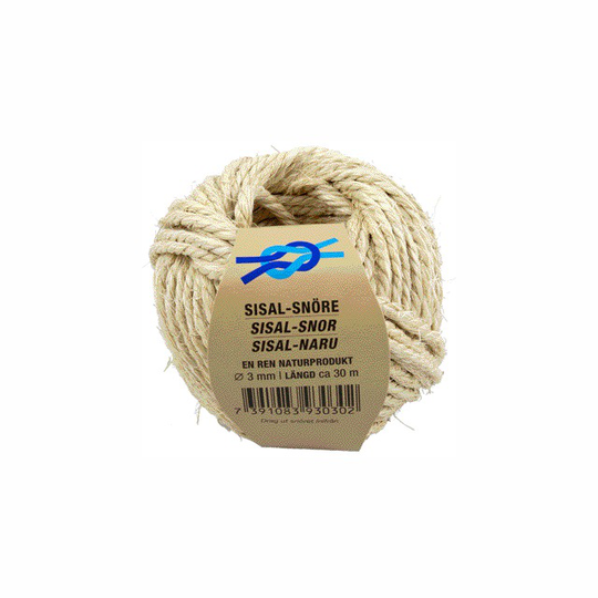 BINDGARN POLY SISAL VIT