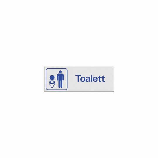 SKYLT TOALETT HERR