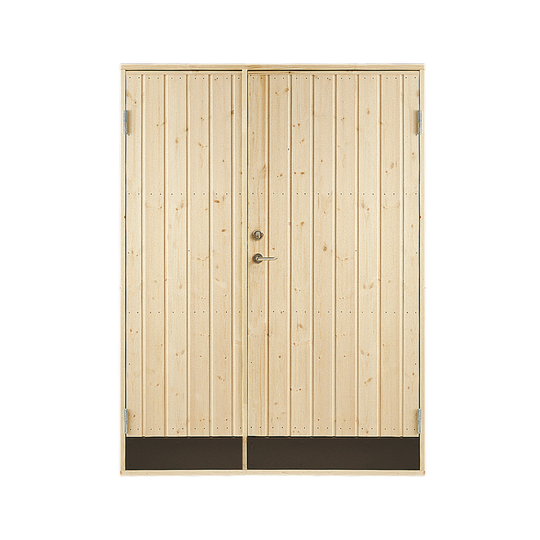 Vibostugan Dubbeldörr 10° rak panel 13 x 19