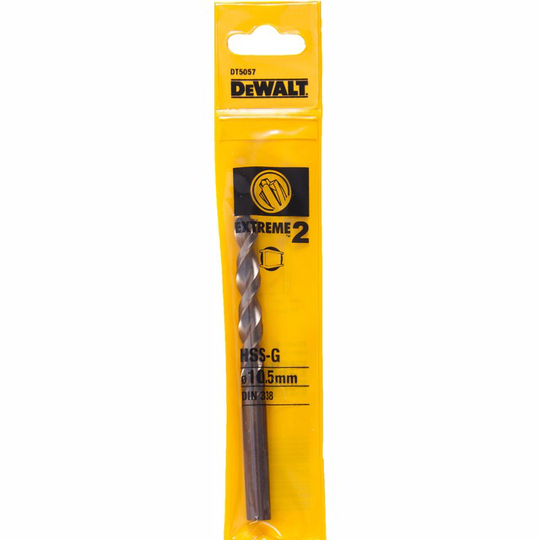 BORR HSS EXT2 10,5MM 1-PACK DT5057
