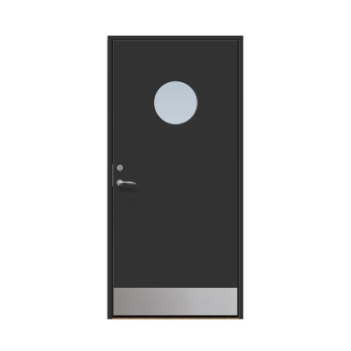 Enkeldörr till villa Solbacka 9 x 20, Högerhängd, Svart