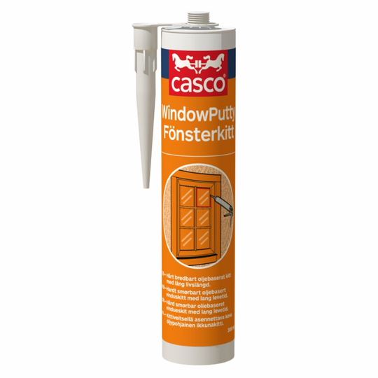 CASCO FÖNSTERKITT NATUR 300ML