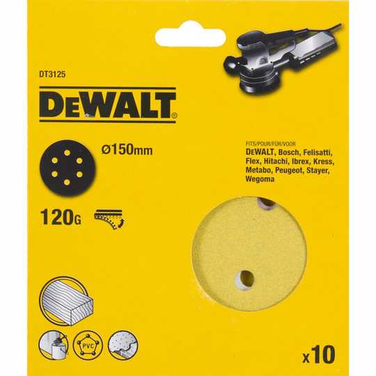SLIPPAPPERSRONDELL DT3125-QZ 6H K120 EXC