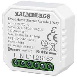 DOSDIMMER BLUETOOTH 2-KANAL MALMBERGS