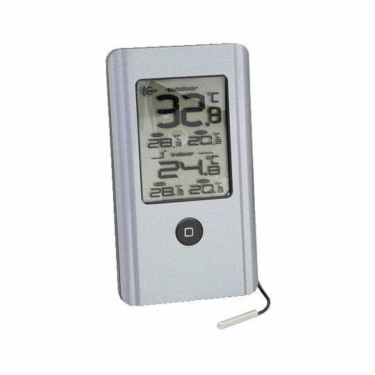 TERMOMETER IN/UT MIN/MAX ALU | Beijerbygg Byggmaterial