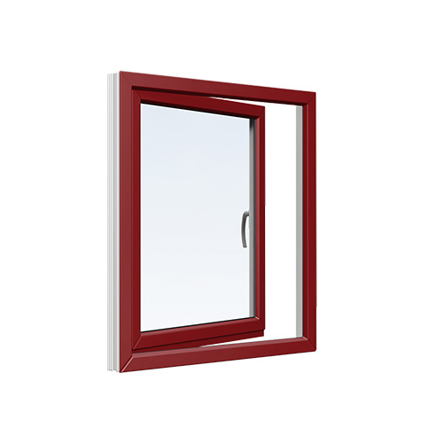 Öppningsbart PVC-fönster PVC-Fönster öppningsbart 6, 6, 3-glas 0,86