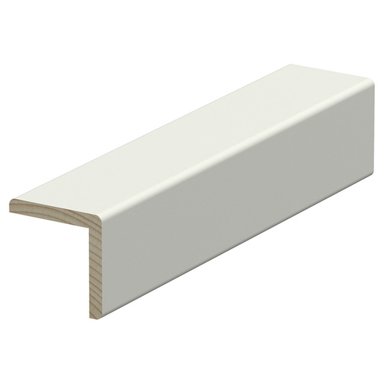 43X43 YTTERHÖRNLIST VIT L=2,5M | Beijerbygg Byggmaterial